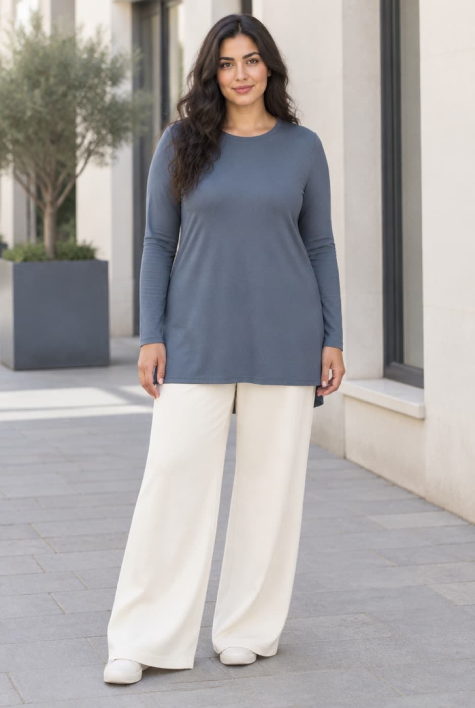 Soft Asymmetric Long Top