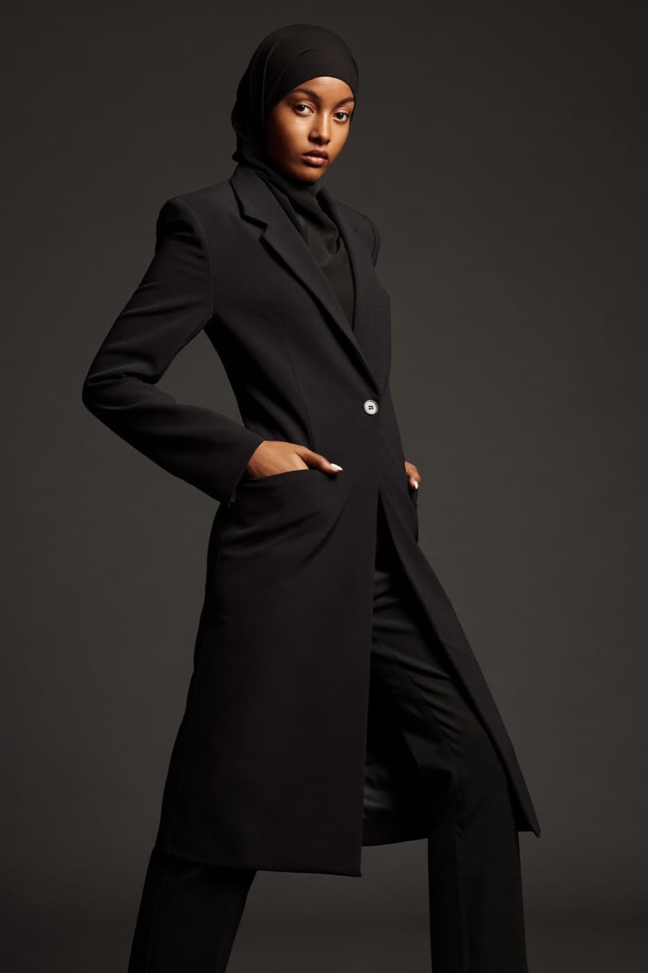 Tailored Long Blazer