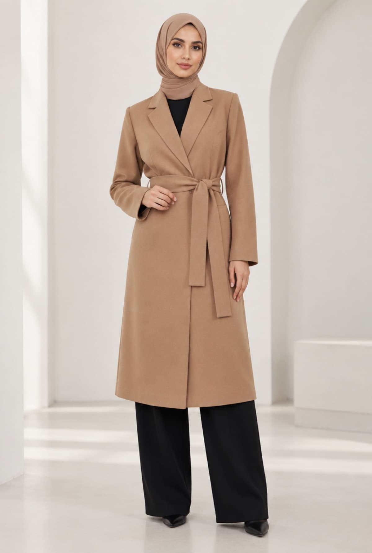 Belted Wrap Blazer